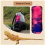 XAGMODSHN BeardedDragons Sac de couchage doux pour reptiles et petits animaux Literie Oreiller Terrariums Habitats Lit pour rept
