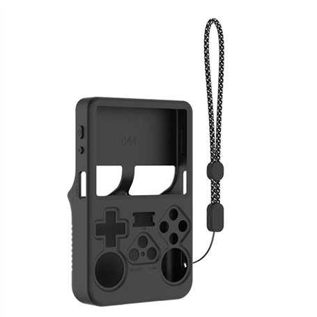 Ksikdeg Coque de protection anti-rayures en silicone pour console de jeu R36S