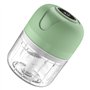 Ksikdeg Moulin à viande électrique USB pour ail et légumes