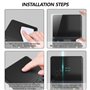 Ksikdeg Film protecteur d'écran pour console de jeu portable RGB20S R36S R35S en verre trempé
