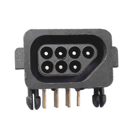 Ksikdeg Connecteur femelle de rechange 90 degrés 7 broches pour consoles de jeu