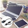 Ksikdeg Câble adaptateur USB C vers USB 3.0 rapide pour transfert de données USB C mâle vers USB A femelle OTG convertisseurs po