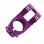 Demeras Potence de vélo 0 degré 31 8mm en Alliage d'aluminium VTT Tige de Guidon de vélo pour vélo de Montagne vélo de Route vél