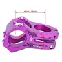 Demeras Potence de vélo 0 degré 31 8mm en Alliage d'aluminium VTT Tige de Guidon de vélo pour vélo de Montagne vélo de Route vél