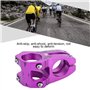 Demeras Potence de vélo 0 degré 31 8mm en Alliage d'aluminium VTT Tige de Guidon de vélo pour vélo de Montagne vélo de Route vél