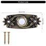 Ksikdeg Bouton de sonnette lumineux à LED en laiton dur - Bouton poussoir - Sonnette murale