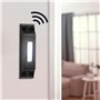 Ksikdeg Bouton de sonnette lumineux en métal - Interrupteur mural élégant - Simple à utiliser pour la maison