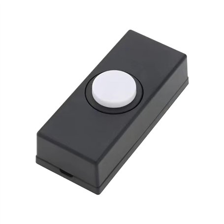 Ksikdeg Général Wire Sonnette Bouton poussoir facile à installer Design résistant aux intempéries Bouton poussoir pour la maison