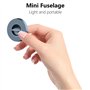 KAQNTUD Base magnétique pour téléphone portable de voiture à tête ronde de 17 mm
