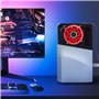 XITEA Bandes lumineuses LED professionnelles pour jeux vidéo - 7 couleurs - Décoration de console de jeu - Bande lumineuse flexi
