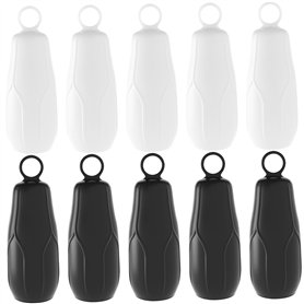 Couvoirs de bouteille pour voyager des couvercles de bouteille en silicone 10pcs Manches élastiques pour la fuite avec un trou d