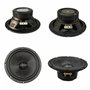 Beimus Enceintes basses de 168 mm en fibre de verre pour home cinéma, bibliothèque, voiture, KTV