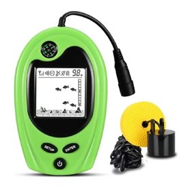 WTHOME Détecteurs de Poissons Sondeur de Profondeur Filaire Sondeur 328 Pieds (100 M) pêche Plus Profonde pêche d'hiver/pêche su