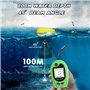 WTHOME Détecteurs de Poissons Sondeur de Profondeur Filaire Sondeur 328 Pieds (100 M) pêche Plus Profonde pêche d'hiver/pêche su