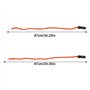 FOLOSAFENAR Kayak Paddle Leash, Corde de sécurité pour canoë rétractable 2pcs pour Canne à pêche