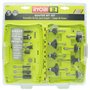 Ryobi A25R151 Embout de fraise-mère en carbure à queue de 1/4 pouce pour 15 pièces
