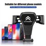 dunog Support Telephone Voiture, pour Citroen C1 C2 C3 C4 C5 C6 C4L DS3 DS4 DS5LS DS6 Berlingo Picasso éVent Support Mobile Supp