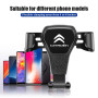 dunog Support Telephone Voiture, pour Citroen C1 C2 C3 C4 C5 C6 C8 C4L DS3 DS4 DS5 LS DS6 Picasso éVent Support Mobile Support D