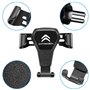 dunog Support Telephone Voiture, pour Citroen C1 C2 C3 C4 C5 C6 C8 C4L DS3 DS4 DS5 LS DS6 Picasso éVent Support Mobile Support D