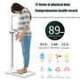 DHMYYXGS Pèse Personne Impédancemètre,Balance Santé Numérique Capacité électronique Balance Médicale Taille Et De Poids, avec To