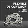 Robinet de cuisine flexible à 360°, robinet d'évier rotatif, robinetterie monocommande, tuyau en silicone souple, accessoires in