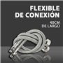 Robinet de cuisine flexible à 360°, robinet d'évier rotatif, robinetterie monocommande, tuyau en silicone souple, accessoires in