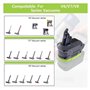 Adaptateur Convertisseur De Batterie Compatible Avec Ryobi, 18 V ONE+, Compatible Avec Dyson, Outils D'aspirateur À Batterie V6 