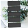 CAKEEYUM 5 PCS Plateaux de Plantes pour Pots Soucoupe de Plante rectangulaire en Plastique Plateaux d'égouttement Plantes étanch