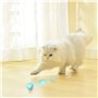 LacyMC Jouet interactif pour Chat,Rotation Automatique et Chargement,Boule électrique Automatique Rechargeable,Rotation Automati