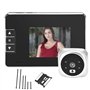 Visiophone Connecté Interphone Vidéo, 1,3 MP Judas Numérique, Caméra avec 3 Pouces LCD Moniteur, Judas de Porte Camera Surveilla