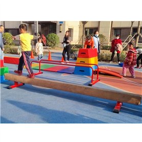 Poutre d’Equilibre/Poutre Gymnastique Enfants Adultes Entraînement De Gymnastique Poutre D'équilibre En Daim