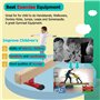 Poutre d’Equilibre/Poutre Gymnastique Enfants Adultes Entraînement De Gymnastique Poutre D'équilibre En Daim, Accueil Gymnastiqu