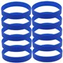 Bracelets en caoutchouc 10pcs