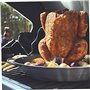 Bière Can Chicken Roaster en Acier Inoxydable Barbecue volaille Rackder Pan de Gril
