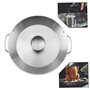 Bière Can Chicken Roaster en Acier Inoxydable Barbecue volaille Rackder Pan de Gril