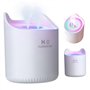 Humidificateur pour chambre bébé chambre 4.5l Humidificateur à air calme avec lumière nocturne 2 buses automatique Arrêt USB Bur