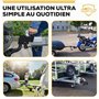 Antivol Remorque Universel Solide et Amélioré - Cadenas de Haute Qualité Durable dans le Temps - Cache Boule d'Attelage Offert -