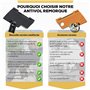 Antivol Remorque Universel Solide et Amélioré - Cadenas de Haute Qualité Durable dans le Temps - Cache Boule d'Attelage Offert -