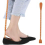 CTRYEGTR Chausse Pied, Cric de démarrage 1 pièce 2 en 1 grattoir à Dos Chausse-Pied Multifonctionnel à Long Manche avec crics gr