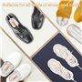 Sèche-chaussures à air chaud, Sèche-chaussures et gants, sèche-chaussures for baskets, air chaud à 360 ° avec longueur réglable,