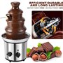 machine à fondue au chocolat chaud à 4 niveaux