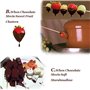 KANGKKAI Fontaines à Chocolat, Machine à Fontaine à Chocolat, Ensemble électrique à Fondue au Chocolat, Chaleur à Fondue en Acie
