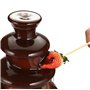 Fontaine à chocolat Machine à fondue au chocolat électrique à 5 niveaux en acier inoxydable 304 facile à a