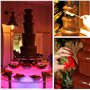 Fontaines à chocolat, Fontaine à chocolat à 5 niveaux, grands ensembles à fondue, machine à fontaine à chocolat électrique à tem