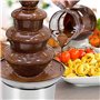 Fontaine à chocolat commerciale