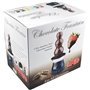 Fontaines à chocolat, Fontaine à chocolat à 4 niveaux, machine à fondue au chocolat électrique en acier inoxydable, machine à ré