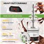 grande machine à cascade de chocolat à 5 niveaux
