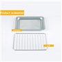 comprend une plaque de cuisson