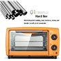Grille-Pain, Grill et Presse, Mini four grille-pain de 12 L, meilleure convection, comprend une plaque de cuisson, une grille de