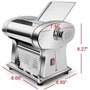 Machine a Pates Fraiche, Machine à pâtes Machine à pâtes électrique 6 réglages d'épaisseur 3 coupeurs Machine à rouleaux for fab